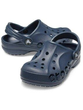 CROCS Unisex Men's Women's NAVY BAYA CLOG Slip-On M7/W9